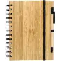Блокнот на кольцах Bambook с шариковой ручкой